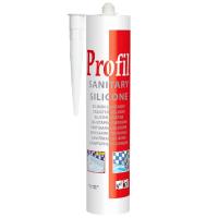 Герметик силиконовый 270 мл санитарный белый Profil Soudal 35973