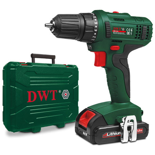 Дрель аккумуляторная DWT ABS-18 L-2 BMC