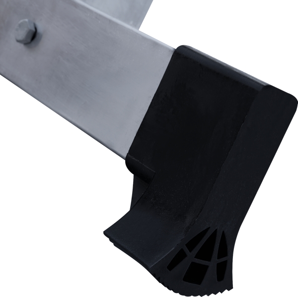 Лестница алюминиевая двухсекционная 2x7 ступеней NV1220 Новая высота 1220207