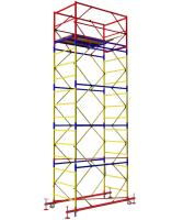 Вышка тура ВСР-1 стальная 1+4 высота до помоста 5.3 м площадка 0.7x1.6 м