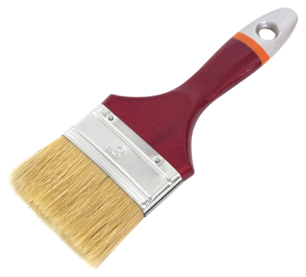 Кисть 50 мм плоская натуральный ворс ЕВРО 0110-0000-20