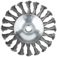 125 мм Щетка для УШМ «Тарелка» жесткая Cutop Profi 82-907