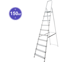 Стремянка алюминиевая 10 ступеней NV 111 Новая высота 1110110