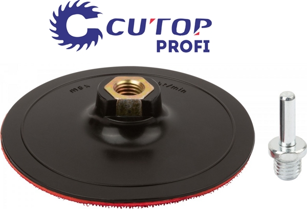 Насадка 125 мм опорная для дрели и УШМ Cutop Profi 85-574