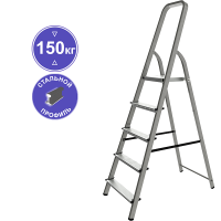 Стремянка стальная  5 ступеней NV 1150 Новая высота 1150105