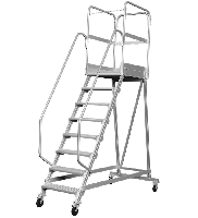 Передвижная лестница-подмости с платформой 8 ступеней NV5511 Новая высота 5511108