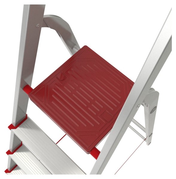 Стремянка профессиональная алюминиевая 4 ступени NV 3110 Новая высота 3110104