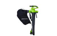 Воздуходув-садовый пылесос б/щ Greenworks GD40BVII 40В