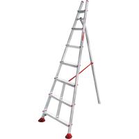 Стремянка алюминиевая садовая  7 ступеней NV3191 Новая высота 3191107