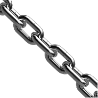 М1,5 Цепь сварная короткозвенная оцинк. DIN 766 (бухта 100 м)