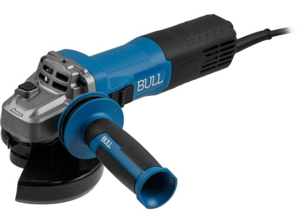 Одноручная углошлифмашина BULL WS 1210 в кор. 125 мм, 1000 Вт, плав. пуск., конст. эл. 