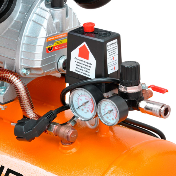 Воздушный компрессор SKIPER AR50V (до 440 л/мин, 8 атм, 50 л, 230 В, 2.2 кВт)