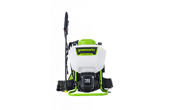 Опрыскиватель аккумуляторный садовый Greenworks G40BPS 40В