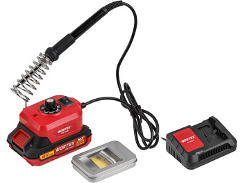 Аккумуляторный паяльник WORTEX CSI 4018 в кор. ALL1 XLT SET 