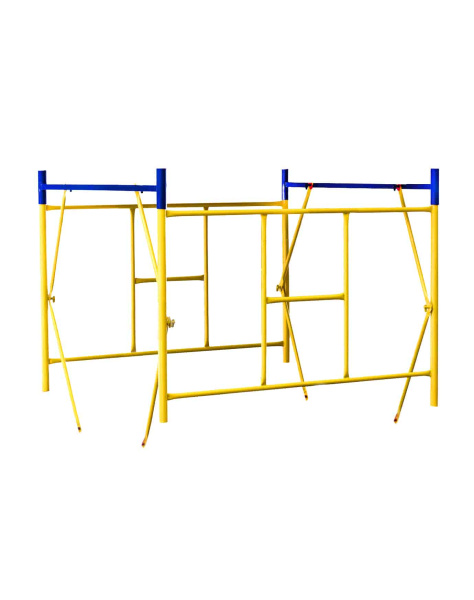 Вышка тура ВСР-7 стальная 1+1 высота до помоста 1.6 м площадка 2.0x2.0 м