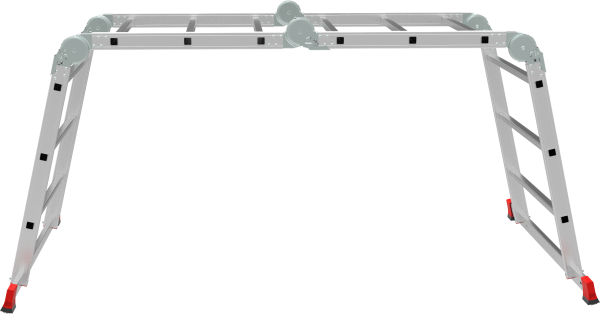 Лестница-трансформер профессиональная 4x3 ступеней ширина 800 мм NV3323 Новая высота 3323403