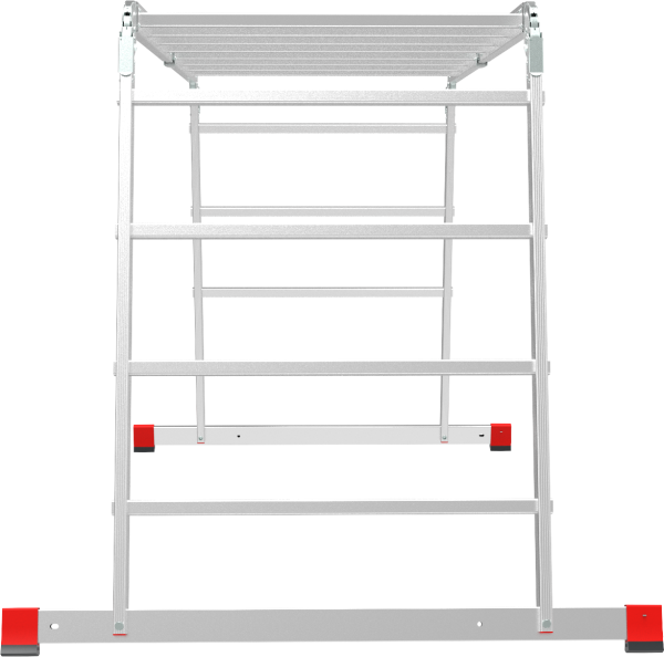 Лестница-трансформер профессиональная 4x4 ступеней ширина 800 мм NV3323 Новая высота 3323404
