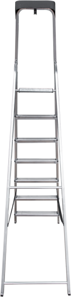 Стремянка алюминиевая 7 ступенией с органайзером NV1115 Новая высота 1115107
