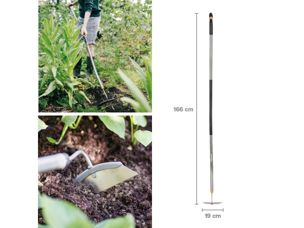 Тяпка с S-образн ручкой Ergonomic FISKARS