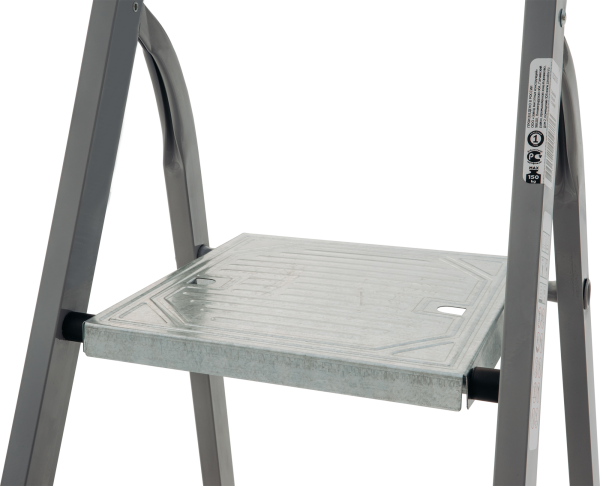 Стремянка алюминий-сталь 9 ступеней NV1130 Новая высота 1130109