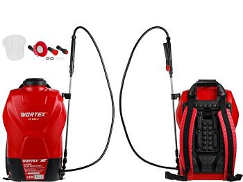 Аккумуляторный опрыскиватель WORTEX KS 1640 Li в кор. ALL1 XLT SOLO 18В, 16 л 