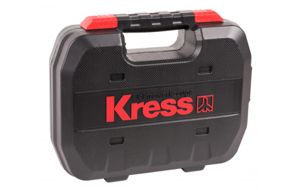 Аккумуляторный бесщеточный шуруповерт Kress KU202.1, 12В, 2Ач х 2, кейс