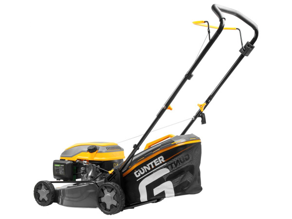 Газонокосилка бензиновая GUNTER LMB-420 (4.0 л.с., шир. 42 см, травосборник 40 л)