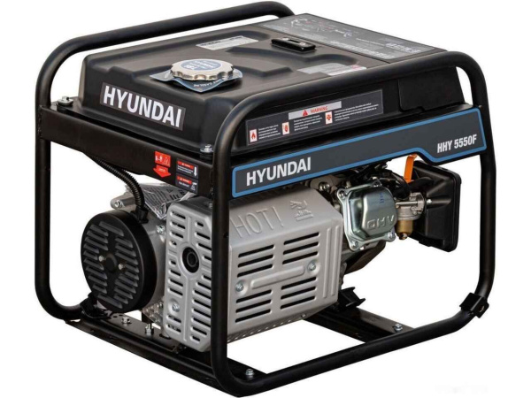 Генератор бензиновый  HHY 5550F HYUNDAI
