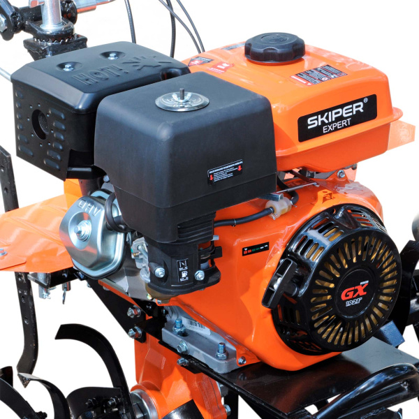 Мотоблок SKIPER SP-1800SE Expert (18 лс, с ВОМ ф18х20, 3+1, 2 год.гарант, без колёс)