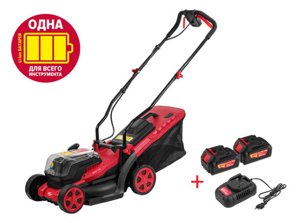 Газонокосилка аккумуляторная WORTEX CLM 3536