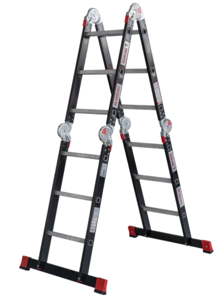 Лестница-трансформер профессиональная 4х3 ступени ширина 400 мм NV3320 Новая высота 3320403-013