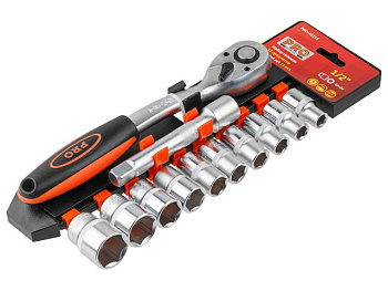 Набор головок 1/2" 10-24мм 12предм. PRO STARTUL 