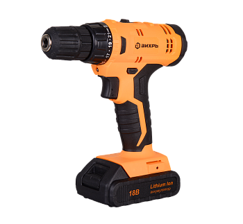 Дрель-шуруповерт аккумуляторная ДА-18Л-2К (2,0 А/ч) Вихрь
