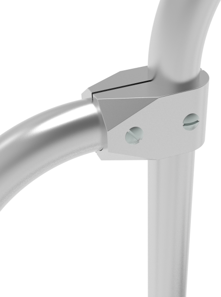 Индустриальная передвижная двухсторонняя лестница-подмости с платформой 2x3 ступеней NV5520 Новая высота 5520203