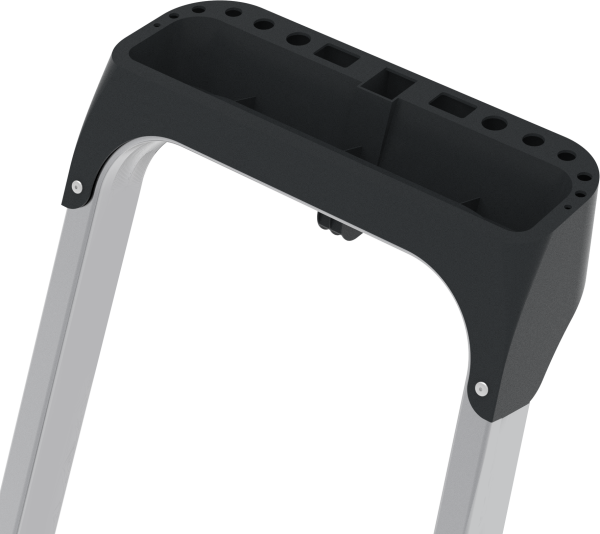 Стремянка стальная 4 ступени c органайзером NV1155 Новая высота 1155104