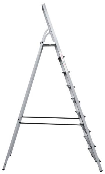 Стремянка алюминий-сталь 9 ступеней NV1130 Новая высота 1130109