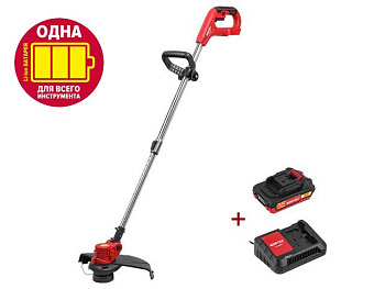 Триммер аккум. WORTEX TB 3018-1 с акб и зу  ALL1 МЕГА АКЦИЯ 