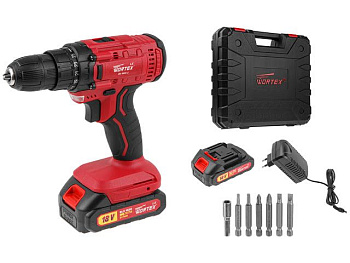 Аккумуляторная дрель-шуруповерт WORTEX LX BD 1820 Li в чем. ALL1 