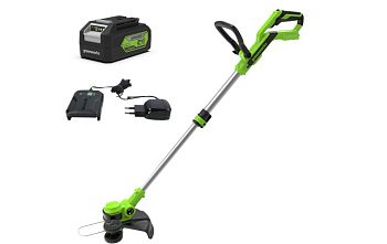 Триммер Аккумуляторный Greenworks G24LT30K4 24В (в комплекте АКБ 4А/ч + ЗУ)