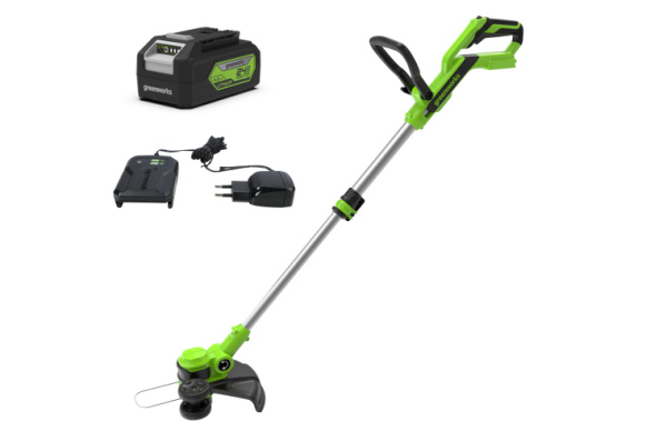 Триммер Аккумуляторный Greenworks G24LT30K4 24В (в комплекте АКБ 4А/ч + ЗУ)