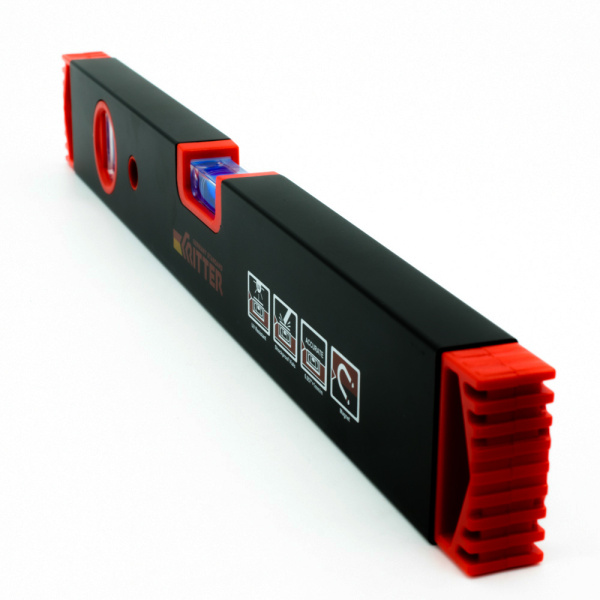 Уровень 800 мм строительный 2 глазка алюминиевый Eco Ritter HT551008