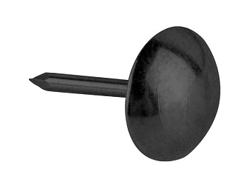 1,2x16 мм Гвозди декоративные Сфера 1.2х16 мм черные (7500 шт.)