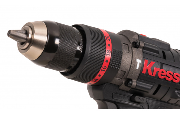 Дрель-шуруповерт аккумуляторная бесщеточная ударная Kress KUС35.9 20В 150Нм без АКБ и ЗУ