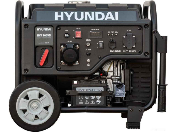 Генератор бензиновый  HHY 7055Si HYUNDAI