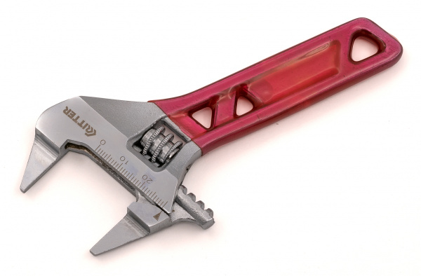 Разводной ключ 150 мм укороченная рукоятка Ultra Slim CR-V Ritter HT572150