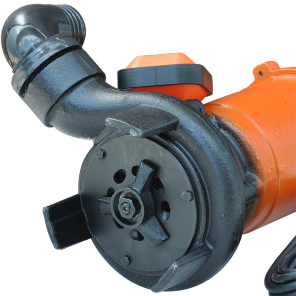 Насос дренажно-фекальный Skiper WQ10-2 (с измельчителем, 2000 Вт, 18 м3/ч, напор до 10 м, попл.выкл)