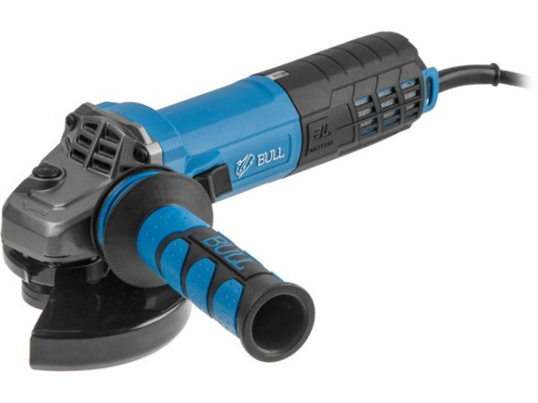 Одноручная углошлифмашина BULL WS 1217 в кор. БЕСЩЕТ., рег. об., 125 мм, 1600 Вт, плав. пуск., 4 м 