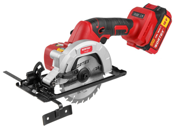 Аккум. циркулярная пила WORTEX CCS 1814 в чем. с акб и з/у ALL1 