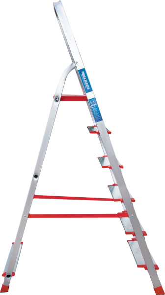 Стремянка профессиональная алюминиевая 6 ступеней 130 мм NV3117 Новая высота 3117106