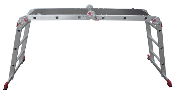 Лестница-трансформер профессиональная 4x3 ступеней с помостом ширина 500 мм NV3331 Новая высота 3331403